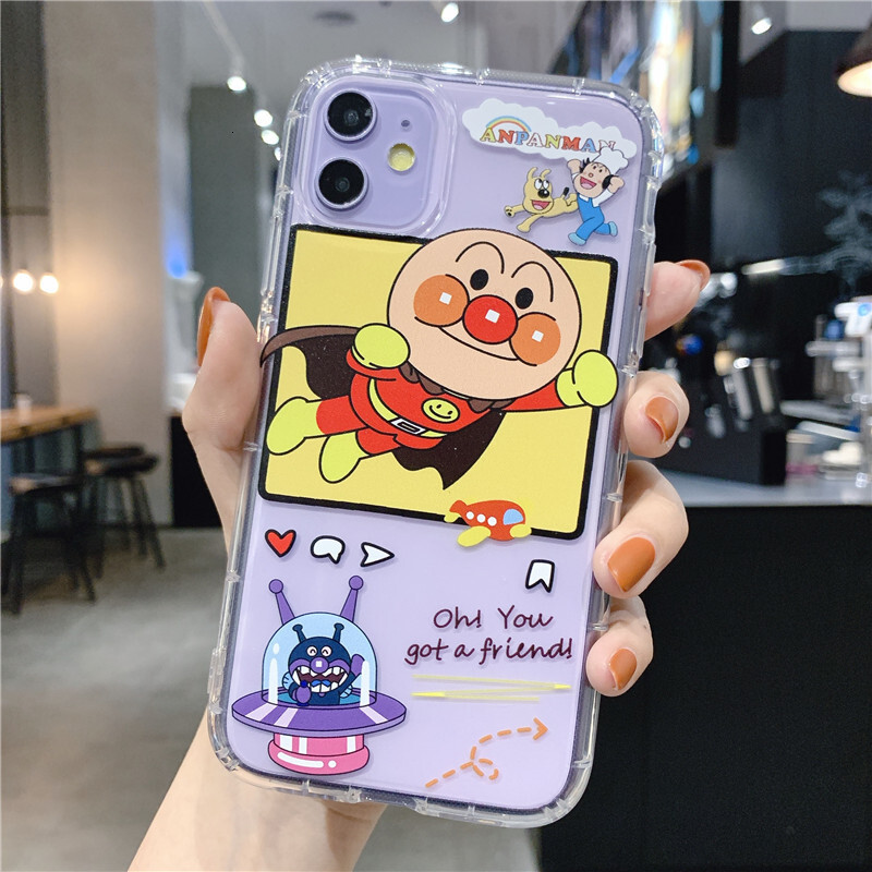 Illustration Cartoon Anime Compatible iPhone 11 Case Apple 13 Full Coverage Transparent 14 Pro Silicone 15 Cover