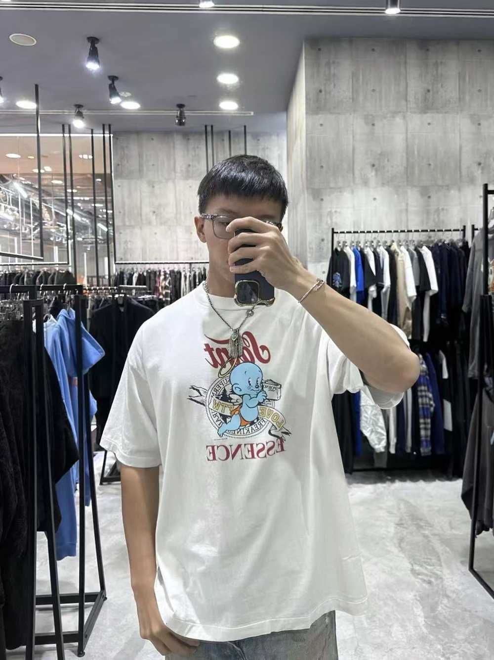 Yao Fashion Saint OF Michael High Quality 11 Casual Streetwear Loose Baggy Short Sleeve Unisex Men Clothing T Shirt For Men X260516