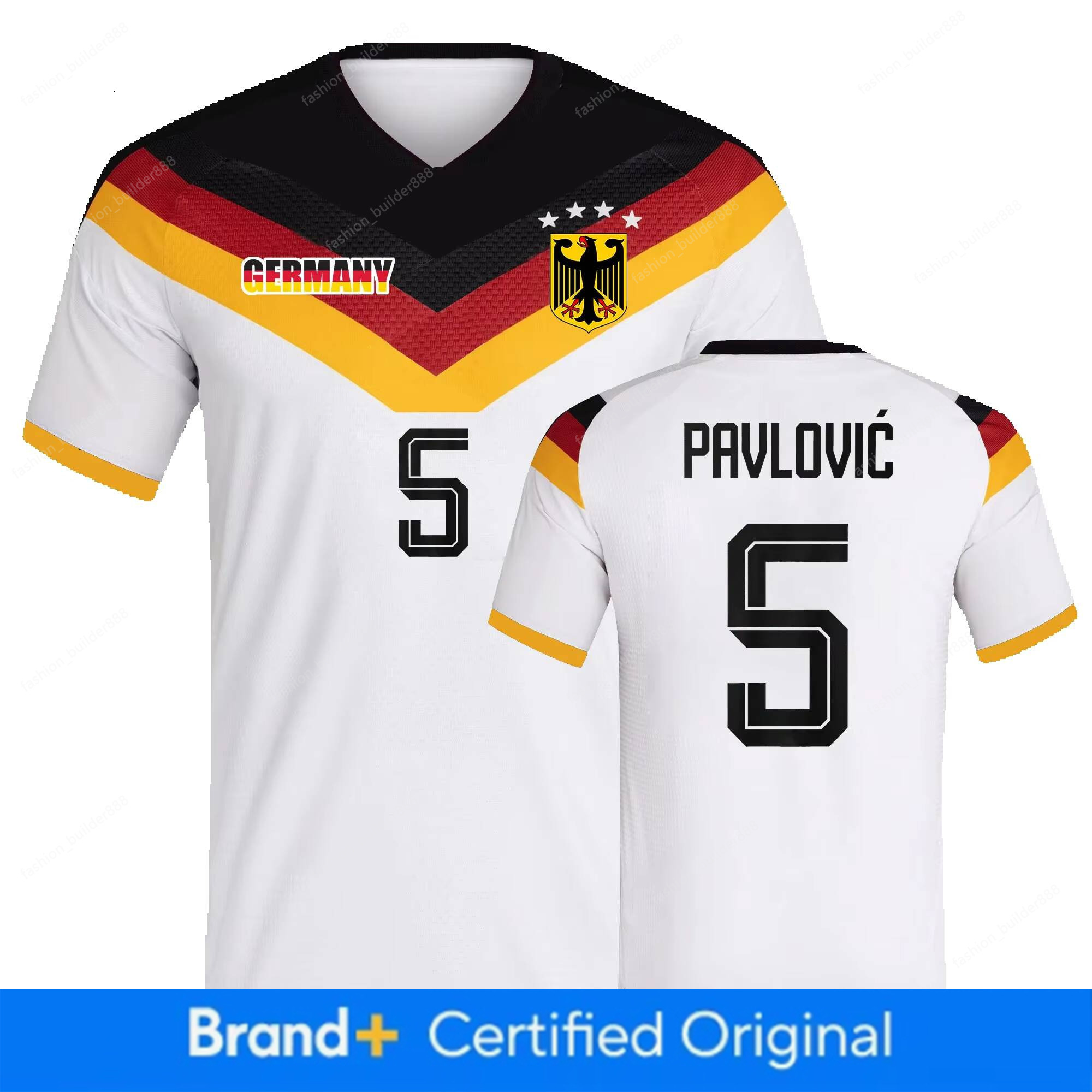 Germany Jersey Nico Schlotterbeck NO 15 World Cup 2026 German National Team Sports T shirt Jerseys Flag Football Stars Full Squad Home Man Woman Tshir