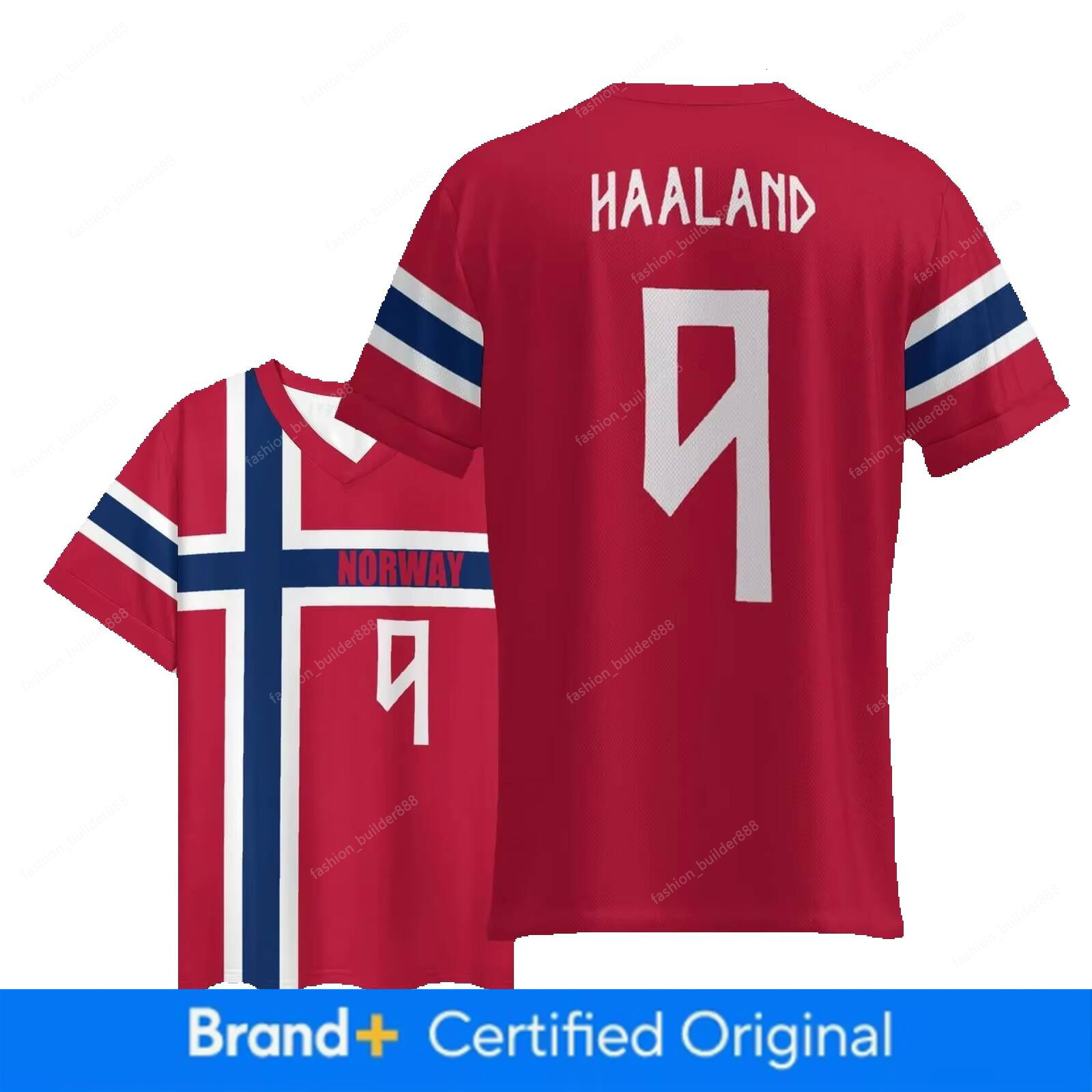 Norway Jersey Erling Haaland NO 9 Martin Odegaard 10 World Cup 2026 Norwegian National Team Sports T shirt Jerseys Flag Football Stars Man Woman Tshir