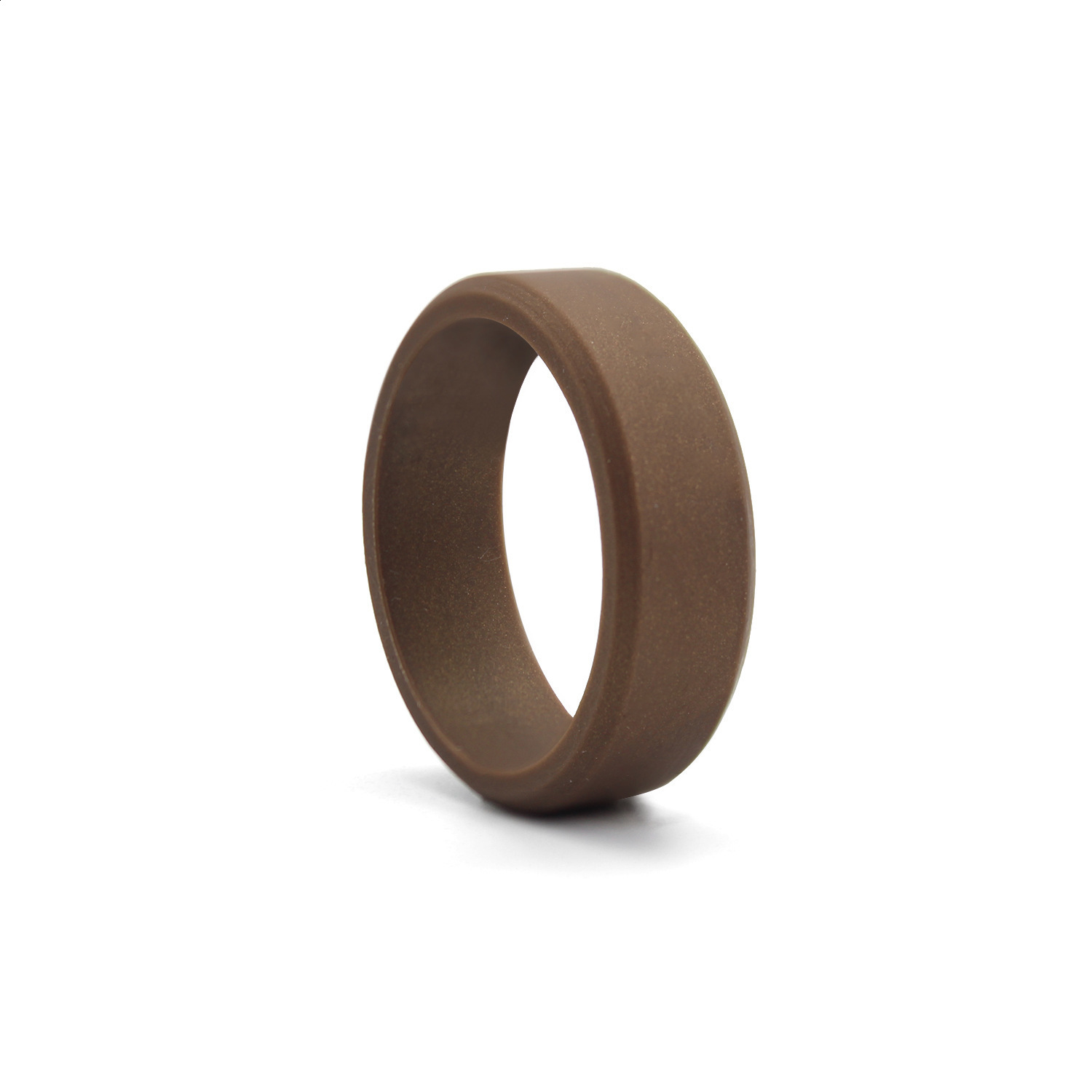 Mens Silicone Rings Mens Rubber Wedding Band Ring 8mm Wide 2mm Thick 250708