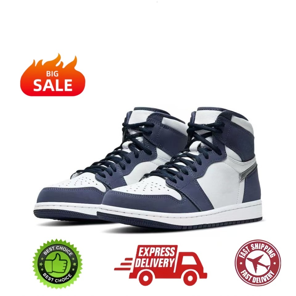 Basketball Shoes 1 For Men Women 1s Sneakers Dark Mocha j1 Black White University Blue Bred Patent Lucky Green Light Smoke Grey Outdoor Sports Mens