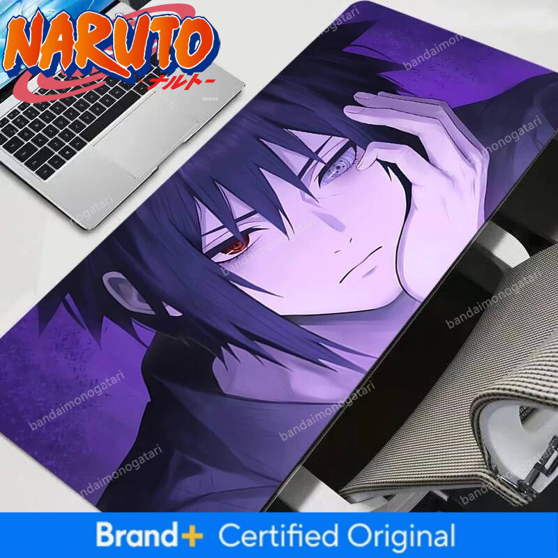 Pad Japan Anime Desktop Computer Accessories N-naruto HD Print Mouse Mat Sasuke Uchiha Cool Mousepad Gamer Rubber Pads