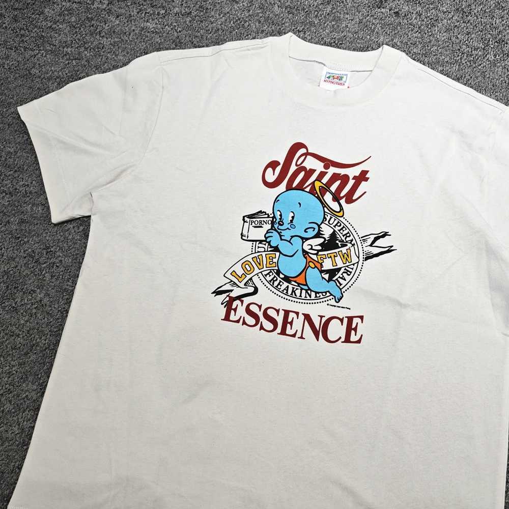 Yao Fashion Saint OF Michael High Quality 11 Casual Streetwear Loose Baggy Short Sleeve Unisex Men Clothing T Shirt For Men X260516