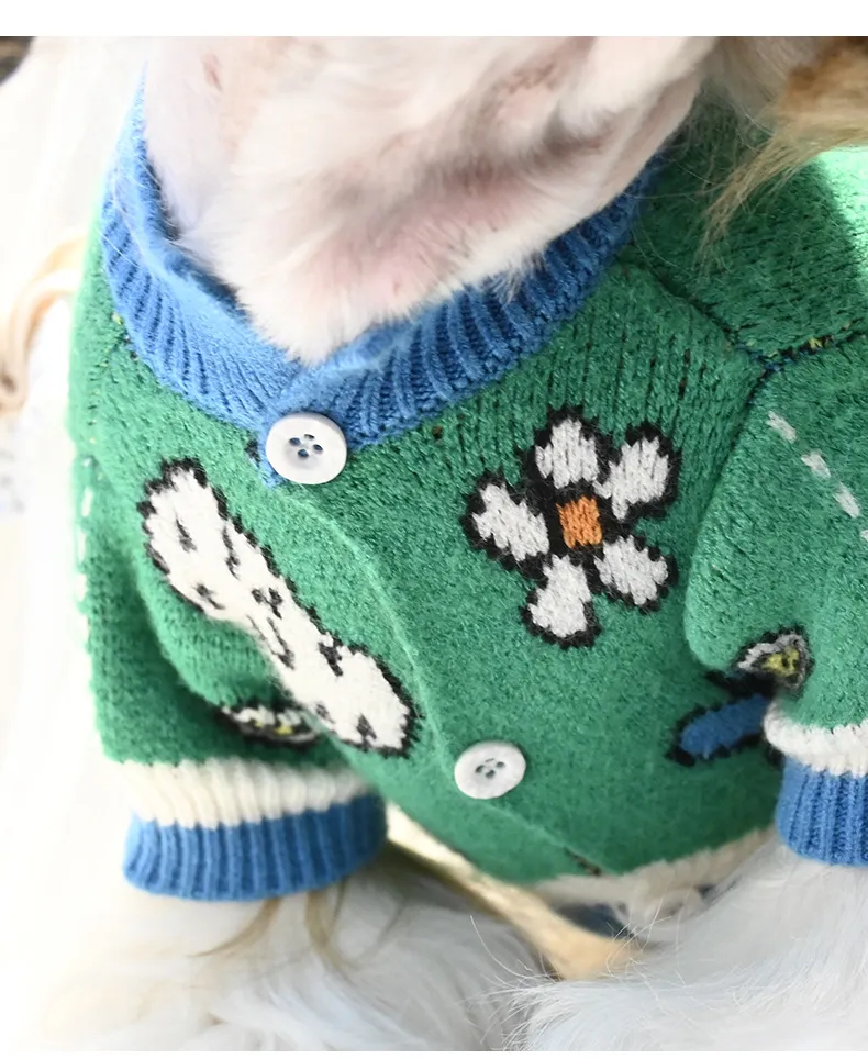 Pet-Friendly Teddy-Inspired Fall-Winter Sweaters | Versatile Contrast Fleece Cardigans HF30