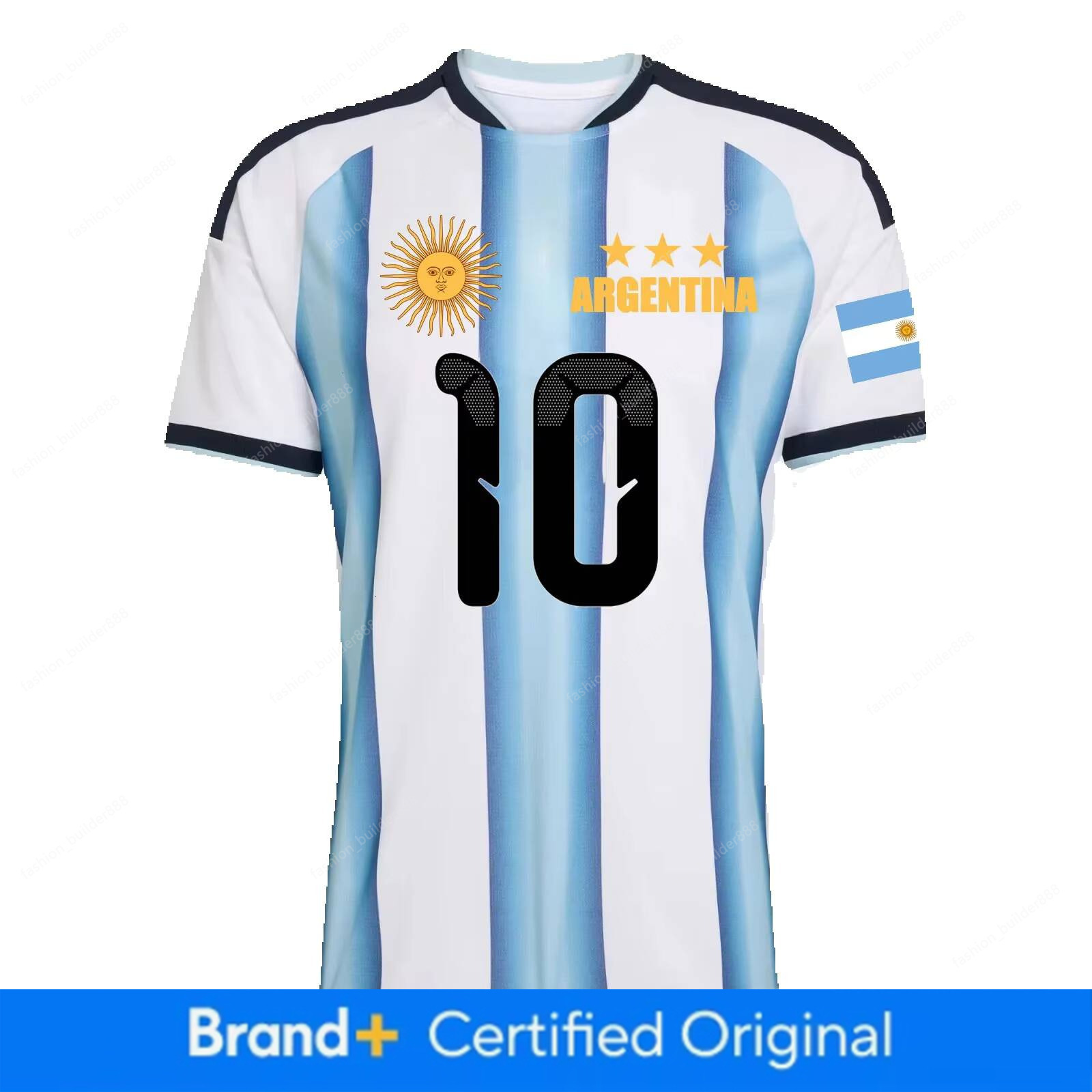 Argentine Jersey World Cup 2026 National Team Sports T shirt Jerseys Flag Football Stars Argentina Full Squad Home Top Numbers 9 10 13 20 22 23 24 26