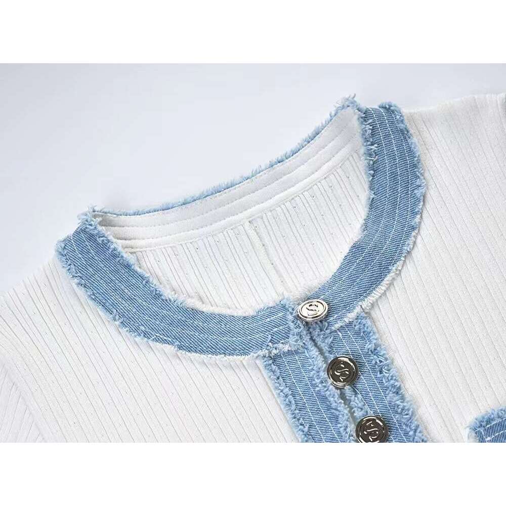Dress European And American Elegant Temperament Summer Fashion Exquisite Short Sleeved Waist Cinched Mid Length Skirt Half Open Collar Dress Designer 