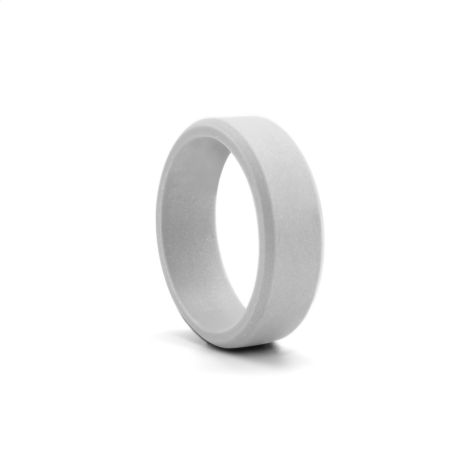 Mens Silicone Rings Mens Rubber Wedding Band Ring 8mm Wide 2mm Thick 250708