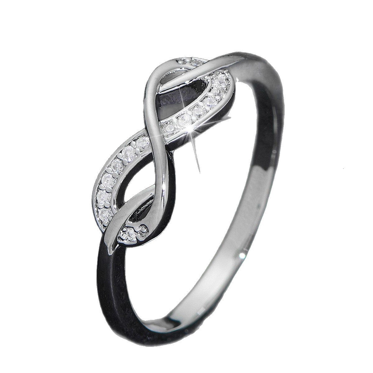 Luxury Jewelry Diamond Letter Bracelet Number 8 Luxury Minimalist Style Women's Fashion Classic Bracelet Exclusive Elegant Accessories