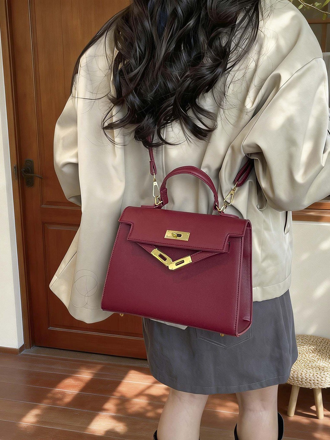 Designer Luxury Bag Stylish New Arrival Kylie Small Square Bag Elegant Light Luxury Tote Bag with Fine Craft Ideal for Commute Crossbody Wear