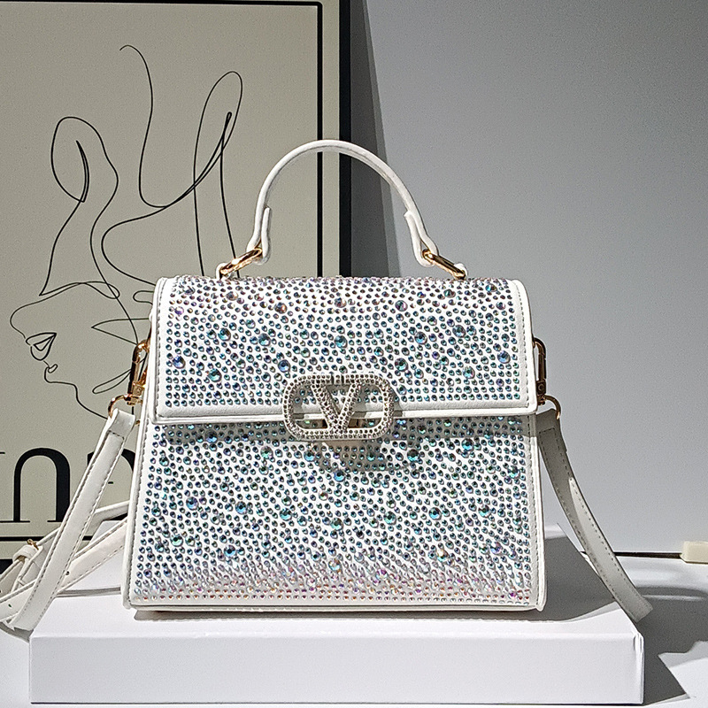 2026 Designer Luxury Diamond-embellished Handbag New Model And Fashion High-value Trdy High-quality Handbag Shoulder Crossbody Bag For Free Shipping