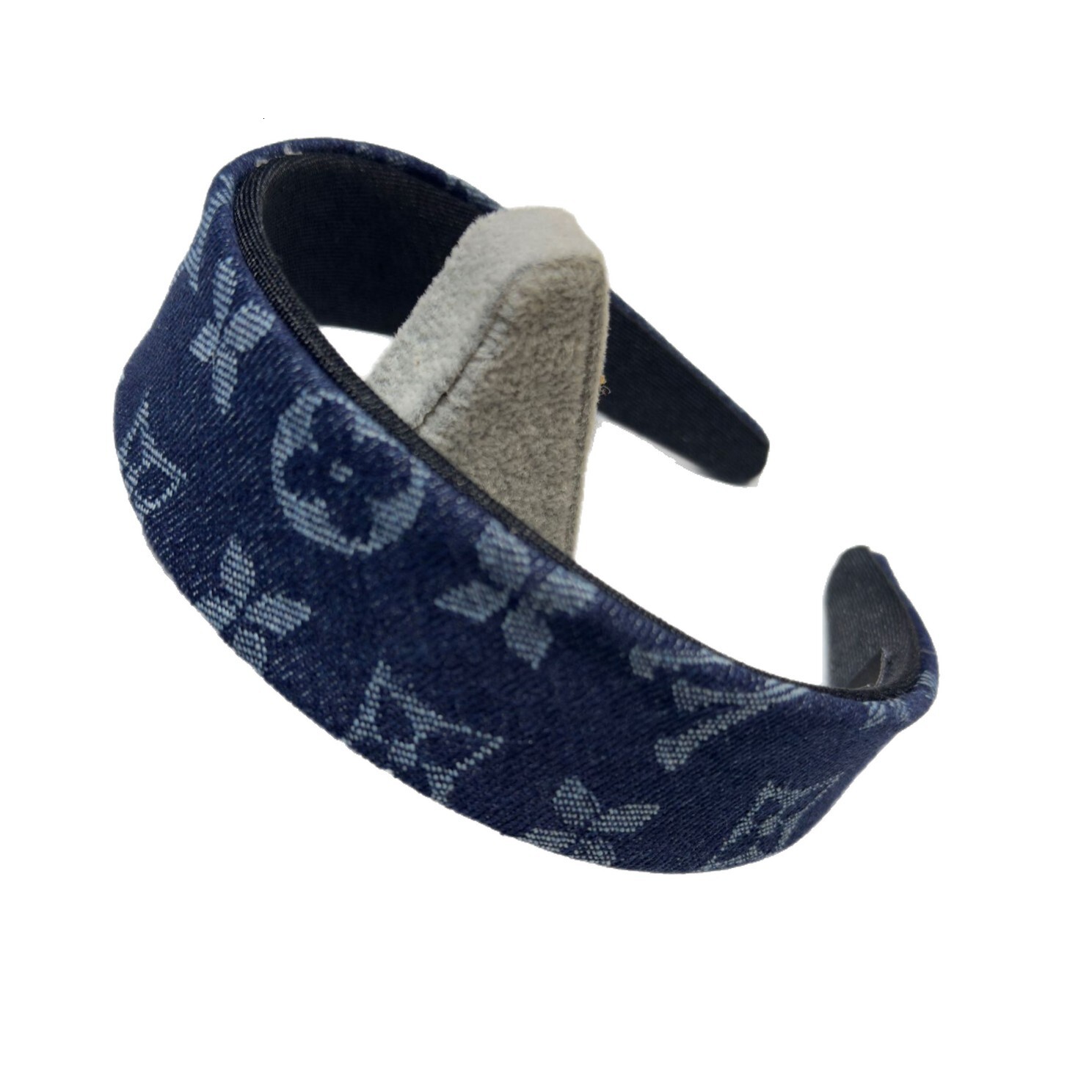 Designer hair clip high quality headwear Vintage Embroidered Denim Headband Style for Daily Outings Parties Vacations Face Washing Makeup Hair Accesso