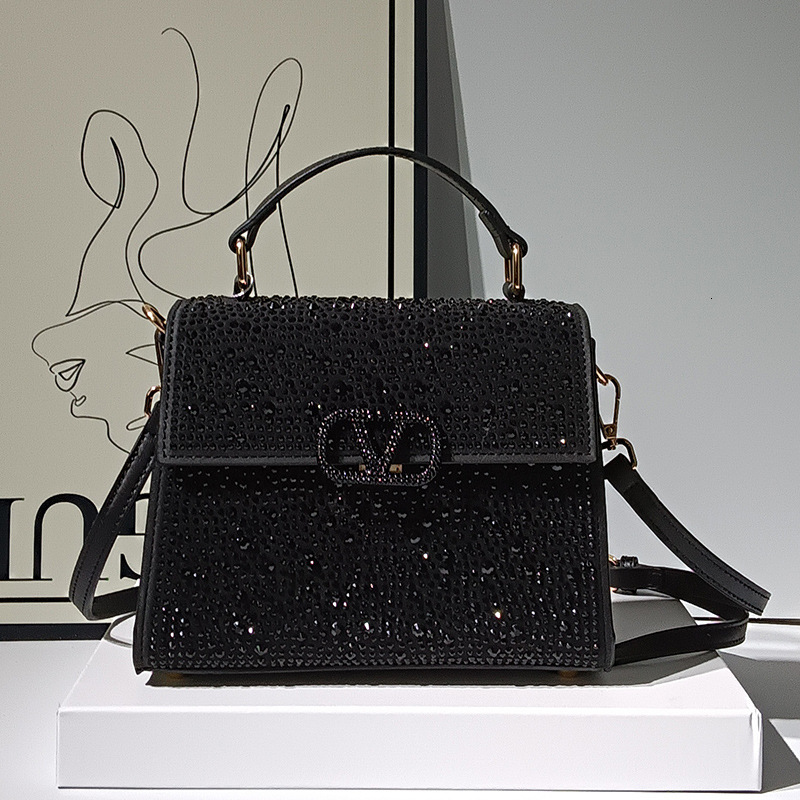 2026 Designer Luxury Diamond-embellished Handbag New Model And Fashion High-value Trdy High-quality Handbag Shoulder Crossbody Bag For Free Shipping