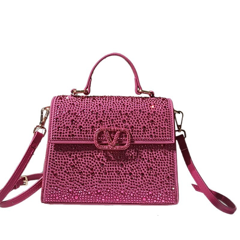 2026 Designer Luxury Diamond-embellished Handbag New Model And Fashion High-value Trdy High-quality Handbag Shoulder Crossbody Bag For Free Shipping