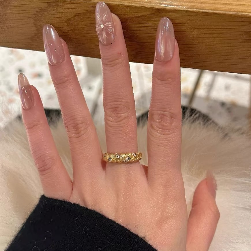 Designer Luxury Jewelry Rings Vintage French Women's Woven Rings Exquisitely Designed Fashion, Exquisite And Elegant Brand Accessories