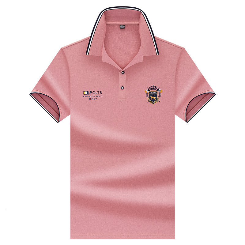 Luxury Men Designer Business Polo Shirt Hot Selling In Summer, Cool And Breathable Casual Collar Short Sleeved Light Colored Embroidery Outdoor Durabl