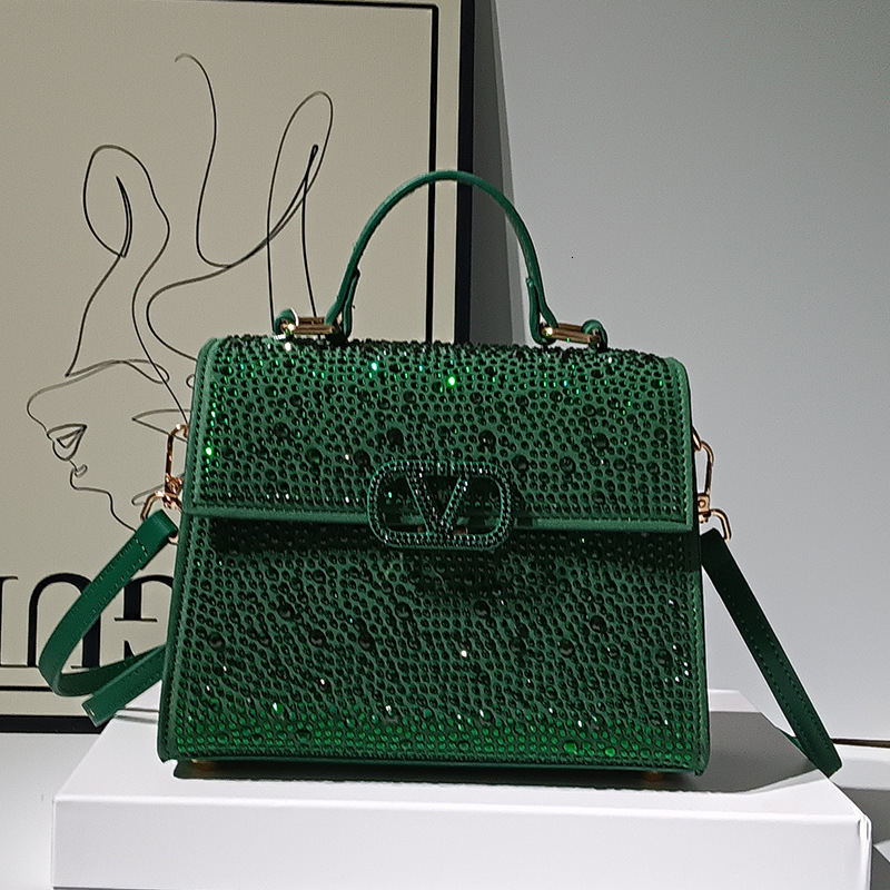 2026 Designer Luxury Diamond-embellished Handbag New Model And Fashion High-value Trdy High-quality Handbag Shoulder Crossbody Bag For Free Shipping