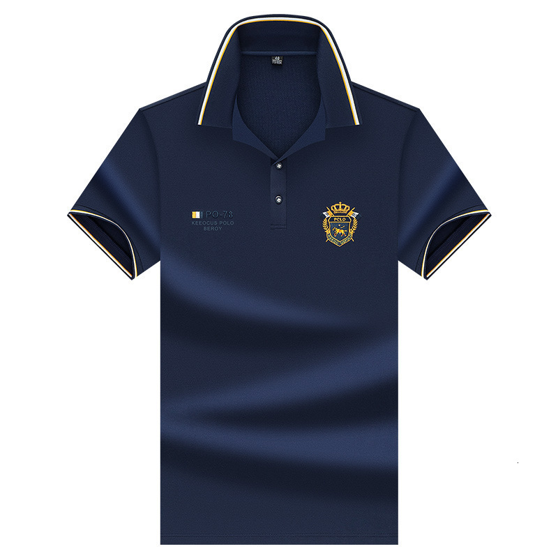 Luxury Men Designer Business Polo Shirt Hot Selling In Summer, Cool And Breathable Casual Collar Short Sleeved Light Colored Embroidery Outdoor Durabl