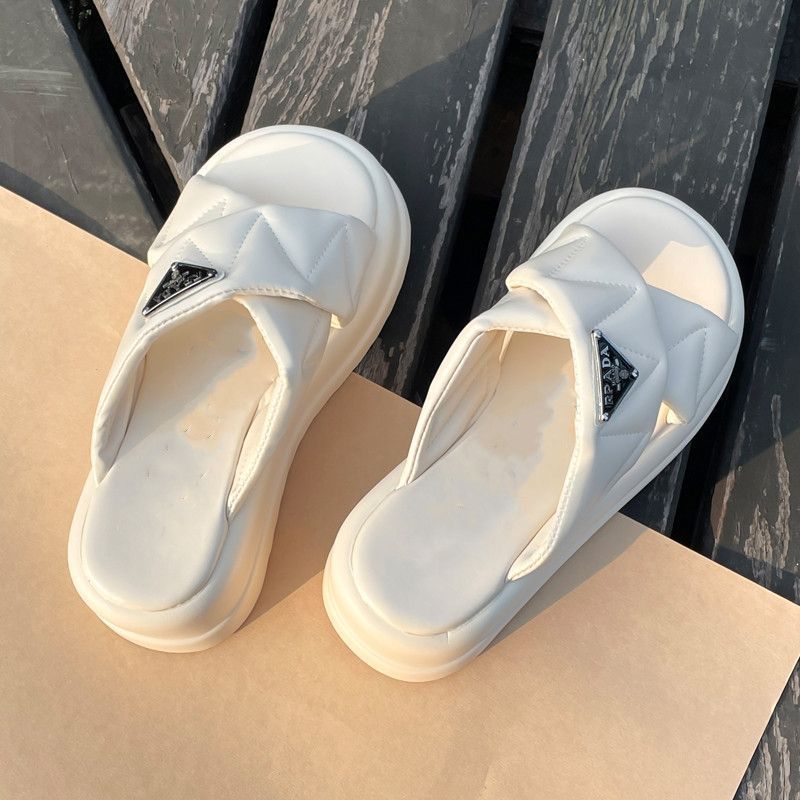 free shipping designer Slippers for woman outdoor breathable indoor slippers platform beach shoes 35-40