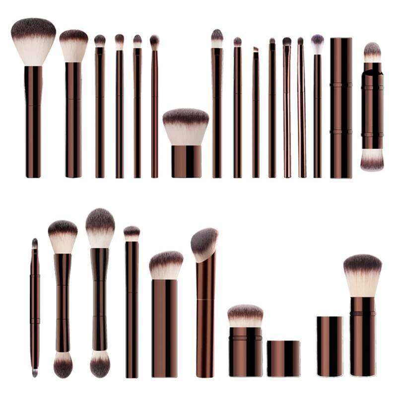 20PCS Hourglass Makeup Set & Kit Include Powder Foundation Concealer Lip Blusher Bronzer Eyeshadow Eyeliner Highlight Brush 26Y0512
