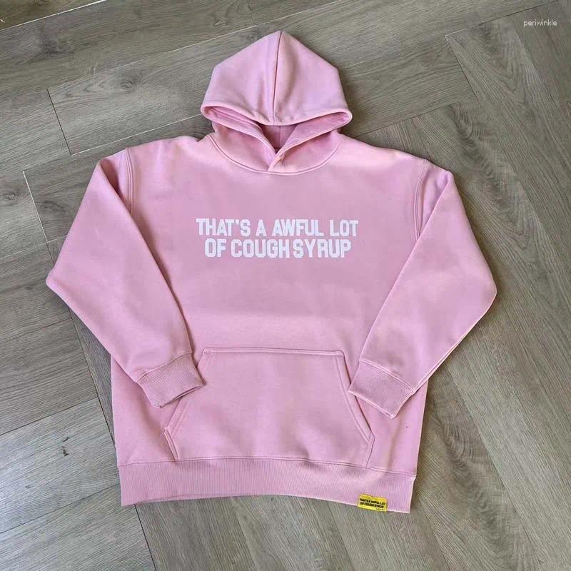Men's Hoodies Streetwear Brand Hoodie Casual Loose Big Pocket Print Pullover High Quality Sweatshirt