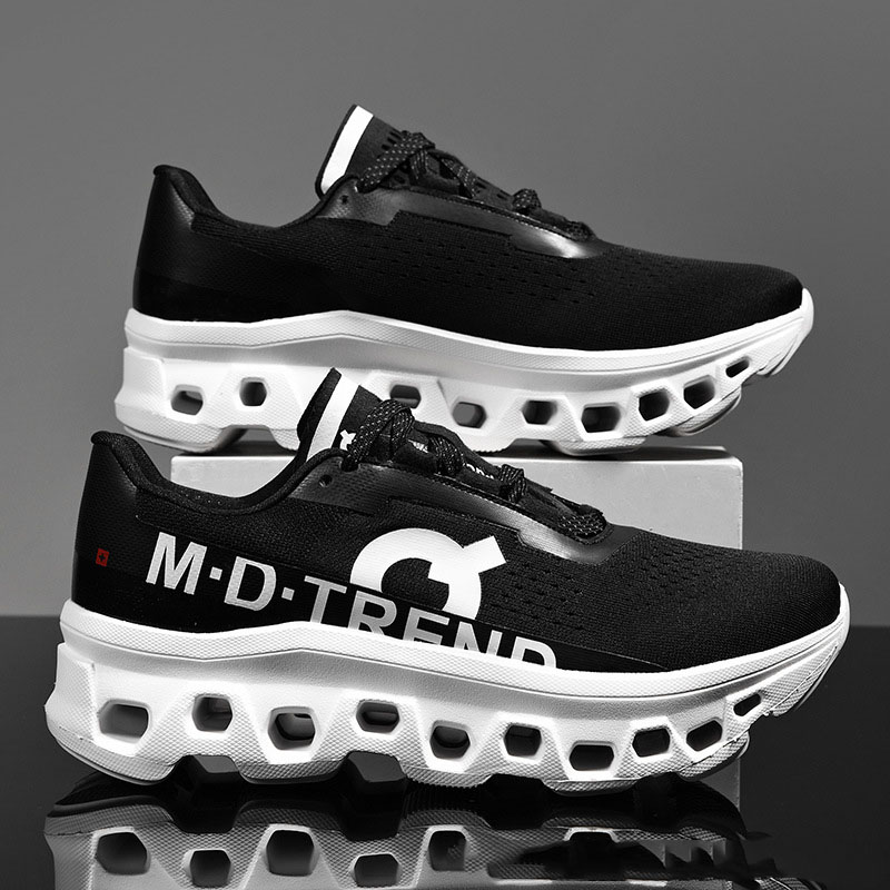 Free shipping luxury Men Lightweight Breathable Mesh Running Shoes Non Slip Soft Sole Outdoor Casual Walking Sneakers