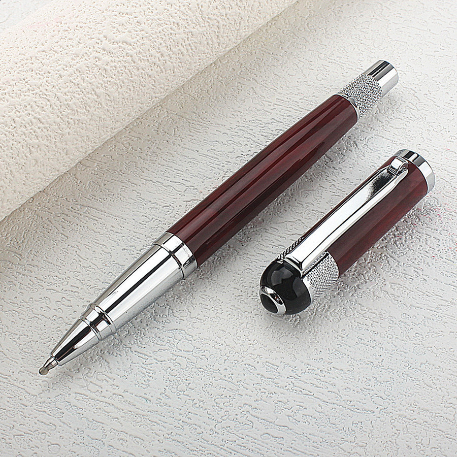 High-end business metal ballpoint pen with a heavy feel for writing oil-based ballpoint pen signature pen260310