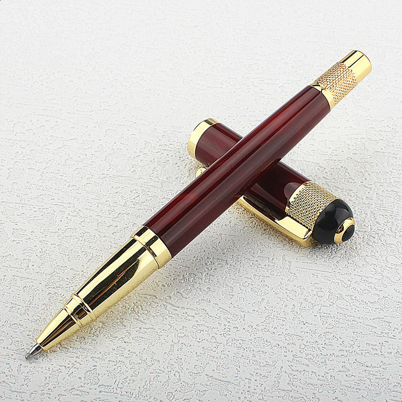High-end business metal ballpoint pen with a heavy feel for writing oil-based ballpoint pen signature pen260310