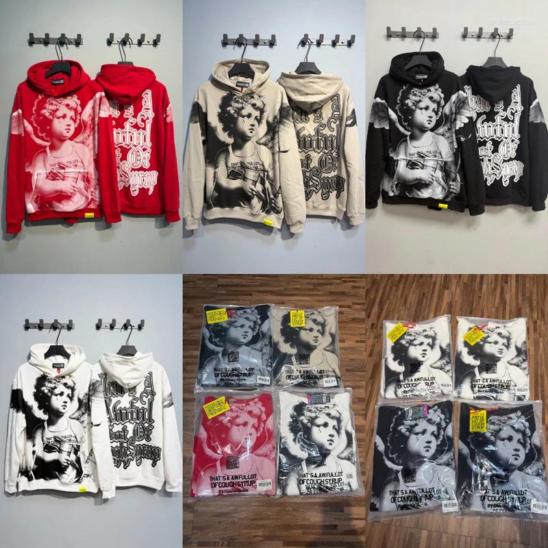 Men's Hoodies High Quality Hooded Sweatshirt Casual Loose Letter Printed Hoodie Pullover