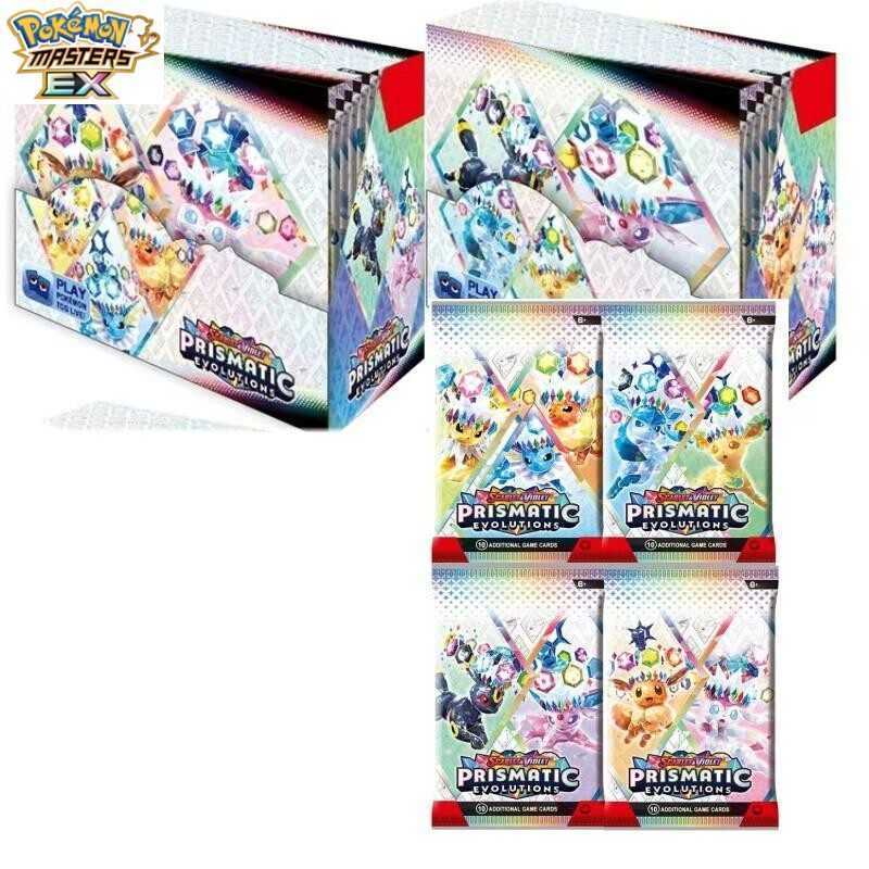 Pokmon Cards Pokmon TCG English Cards Prismatic Evolutions Booster Pack L260518PDNR - view 4