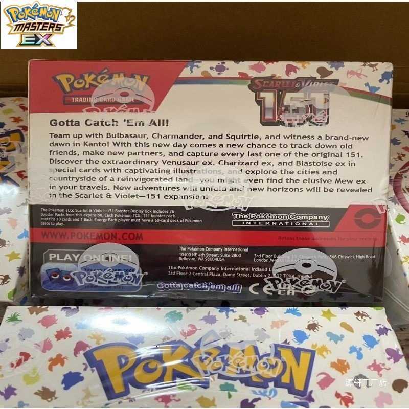 Pokmon Card PTCG English Card 151 Special Edition Pokmon Booster Blind Box GX Supplement Card Pack L260518SE3Z