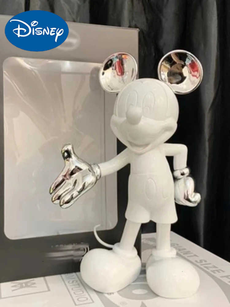 Disney Mickey Minnie Mouse 29cm Resin Action Figurine Cartoon Statue Home Ornament Collectible Gift For Kids And Cartoon Lovers L260518QZJK - view 7
