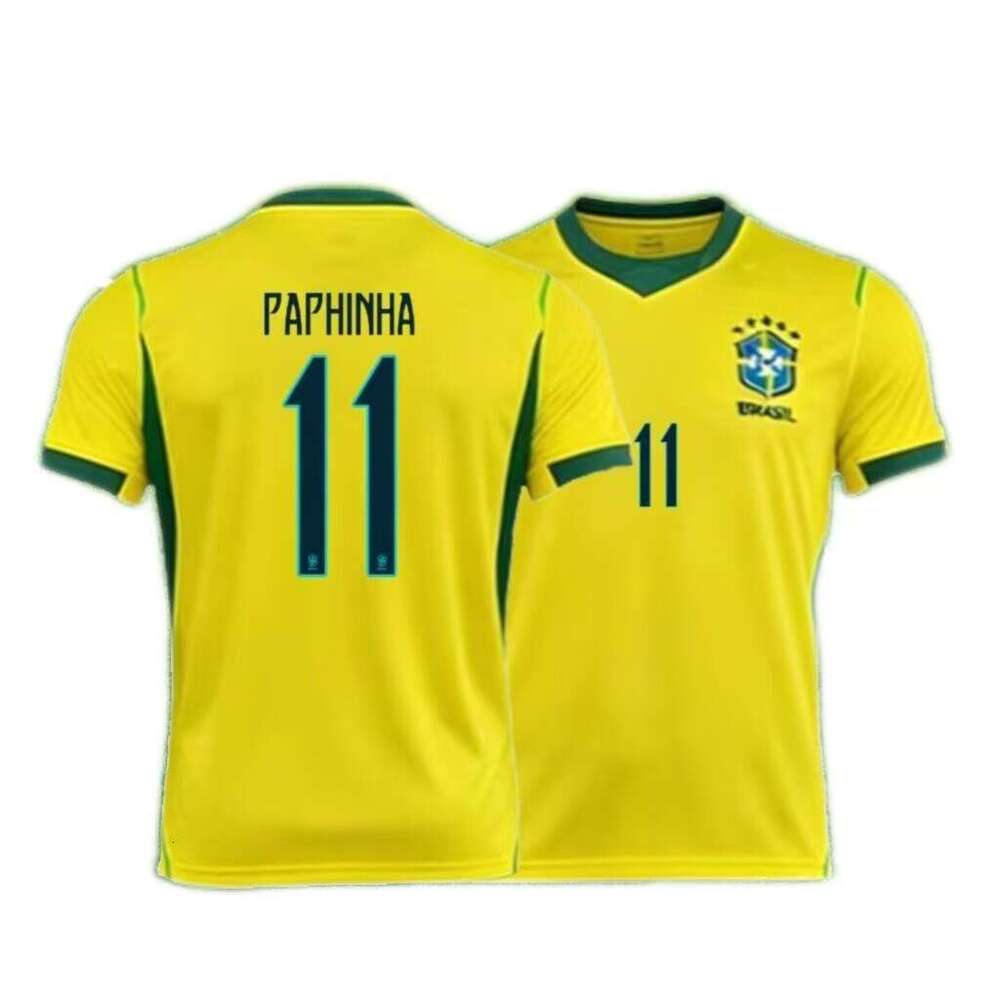 Brazil National Team 2026 US-Canada-Mexico World Cup Neymar adult football jersey Vinicius No. 7 Rodrigo No. 10 Rafinha No. 11 children's footbal