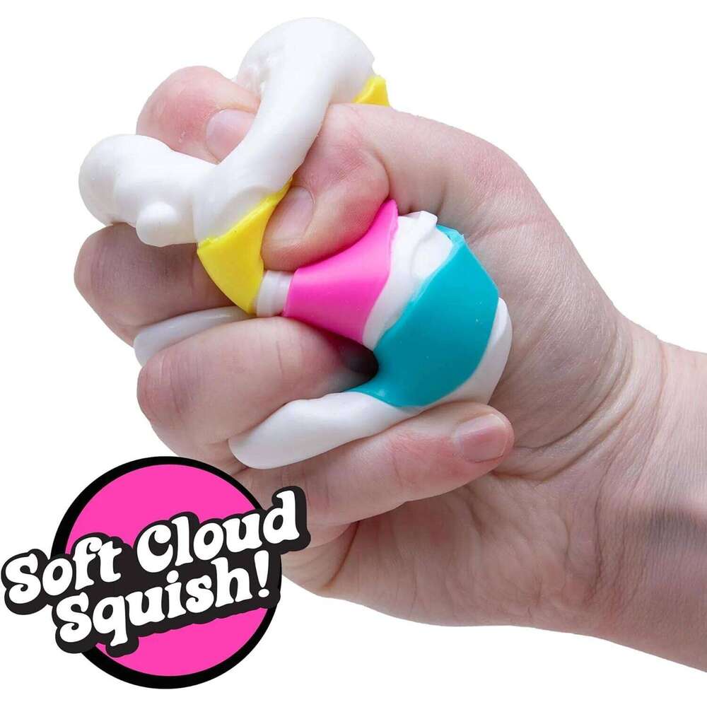 Schylling Needoh Nice Cake Fidget Cube Stress Relief Anxiety Sensory Tool for Focus ADHD & Calming Office Desk Gadget 26L0518