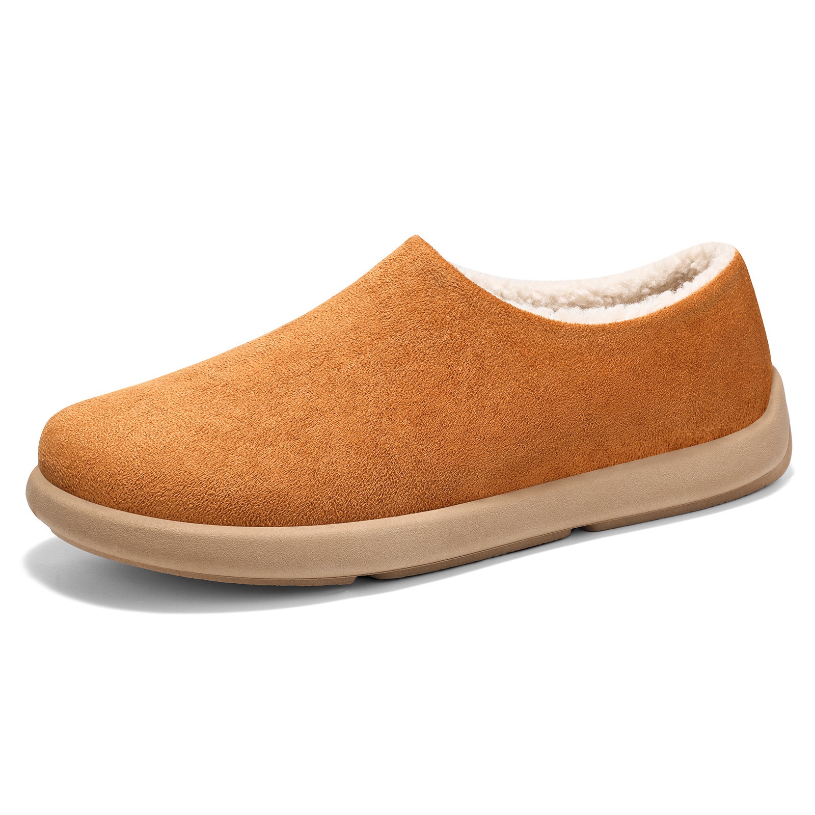 Mens Memory Foam Cozy Slippers snow boots For Indoor Outdoor, Warm Fleece Slip On House Shoes, Winter boot zhanyishengli
