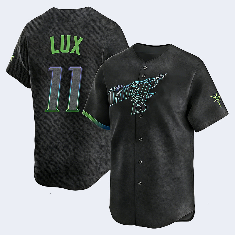 Tampa BayS rays jersey Yandy Diaz Junior Caminero Cedric Mullins Lux Ryan Pepiot Steven Matz Rasmussen Cleavinger Simpson Wade Boggs Fred McGriff Base