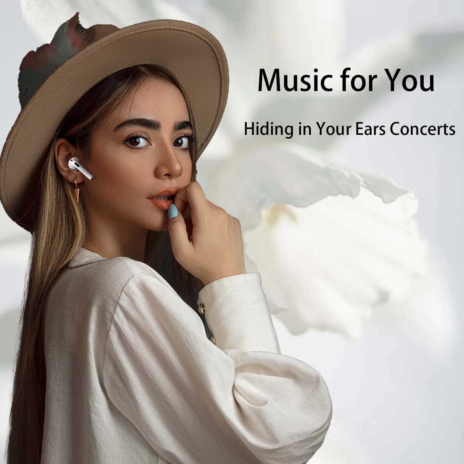 Air Pro4 wireless earphones 53 in ear earphones suitable for sports gaming and office work compatible with all ear Z260518