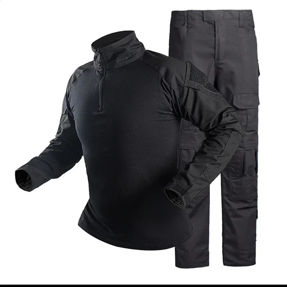 Camo Tactical Uniform Airsoft Ripstop Suit Multi Pocket Suits Hunting Pants Men Trainning Shirts Airsoft Paintball Clothes Sets 260518BJ - view 5