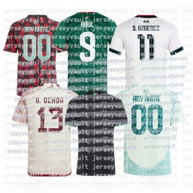 2026 world cup Mexico Third On-Field soccer jersey 9Raul 13G.CHOA customize any number any name 25 26 Fans Player Version Quick Drying 333