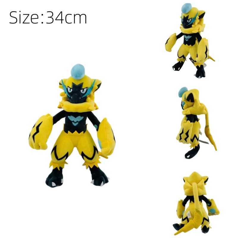 Mythical Pokemon Plush Toys Darkrai Arceus Keldeo Mew Deoxys Celebi Zeraora Hoopa Victini Manaphy Cartoon Soft Stuffed Toy Gift L260515J849 - view 4