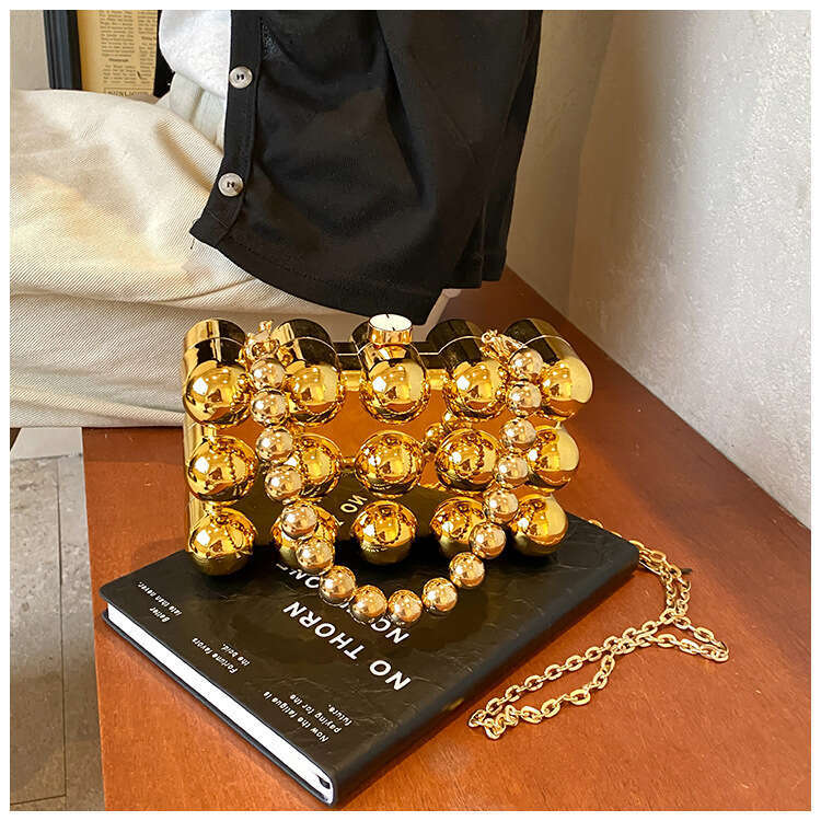 New Acrylic Egg Box for Women Fashion Niche Candy Color Stylish Versatile Chain Evening Bag