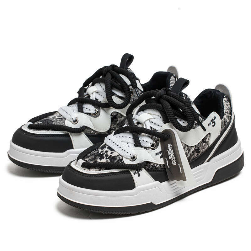 Men's Shoes Spring and Autumn New Style: Bright Red Retro Casual Sports Summer Height-Increasing Non-Slip Design Trendy Chunky Sneakers
