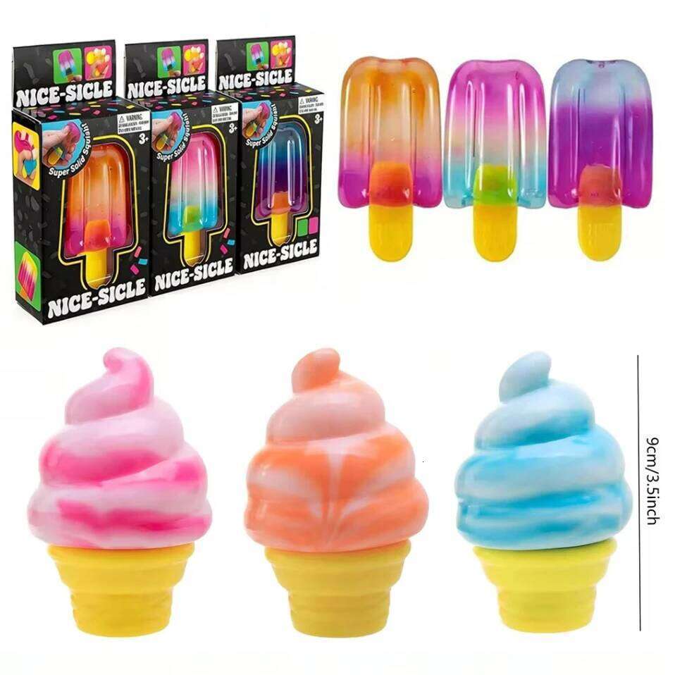 Needoh Plush Ball Jellyfish Blind Box Random Color Soft Stress Relieving Cute Relaxing Squeezing Sensory Toy 26L0518