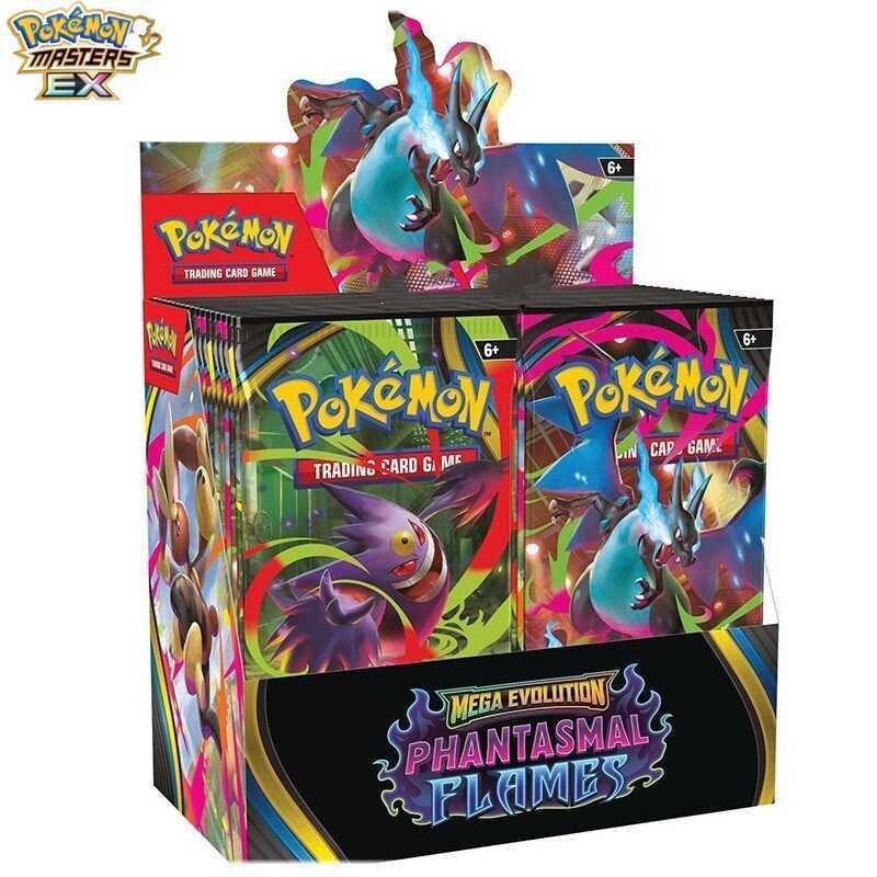 Phantasmal Flames Card - Pokmon First Generation Card Enhancement and Booster Blind Box L2605187JYD
