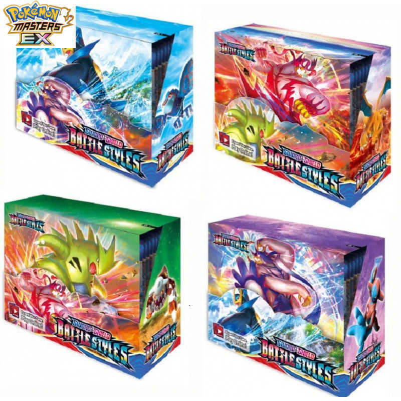 New 360 Pokmon Cards Magic Booster Pack Sword and Shield Series Blind Box Pet Shiny Cards L260518Z4FM