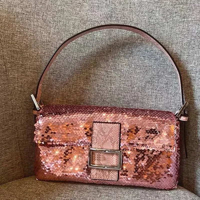 ner Purse ff Bag Beach Glitter Bag Hobo Shoulder Bag Metal Sequin Embroidery Handbag y Bag Sac Luxe Purse y Bag F 260516
