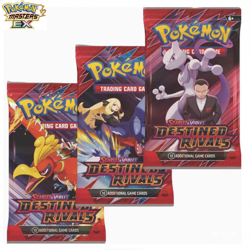Pokmon Cards PTCG Pokmon English Cards SV10 Enhanced Destined Rivals Supplement Pack L2605183TCK