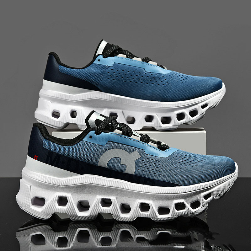 Free shipping luxury Men Lightweight Breathable Mesh Running Shoes Non Slip Soft Sole Outdoor Casual Walking Sneakers
