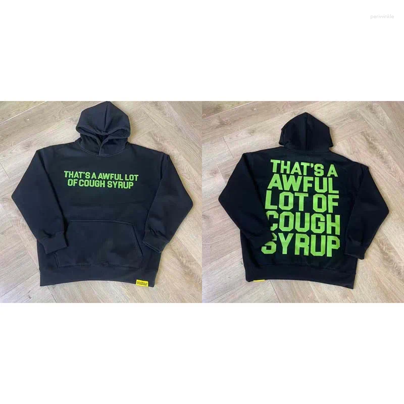 Men's Hoodies Streetwear Brand Hoodie Casual Loose Big Pocket Print Pullover High Quality Sweatshirt