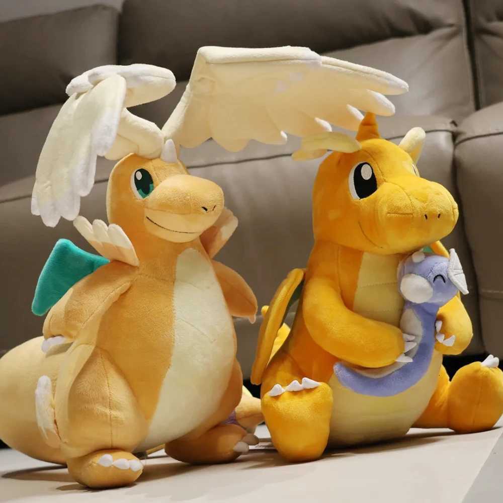 Pokemon Dark Lightning Graffiti Initial Pixel Art Style Pikachu Cartoon Anime Figure Mega Dragonite Charizard Stuffed Plush Doll L260515EMN8 - view 3